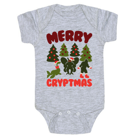 Merry Cryptmas Baby One-Piece