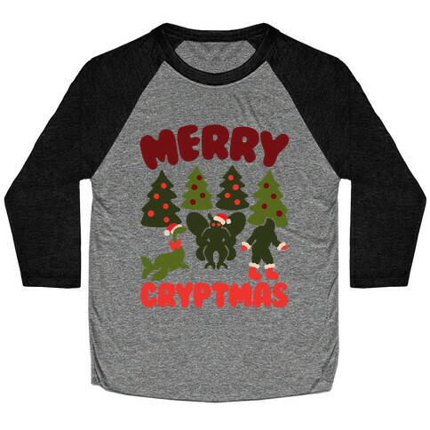 Merry Cryptmas Baseball Tee