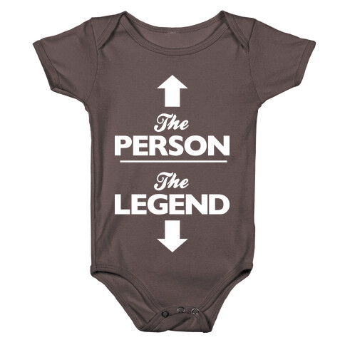 The Person, The Legend Baby One-Piece