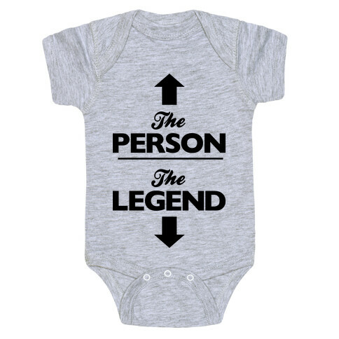 The Person, The Legend Baby One-Piece