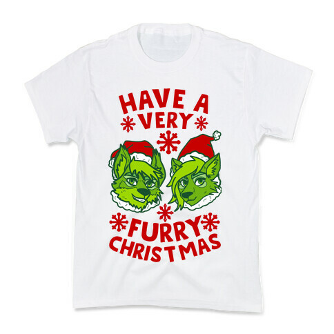 Have A Very Furry Christmas Kids T-Shirt
