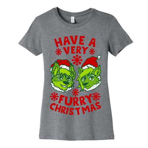 Have A Very Furry Christmas Womens T-Shirt