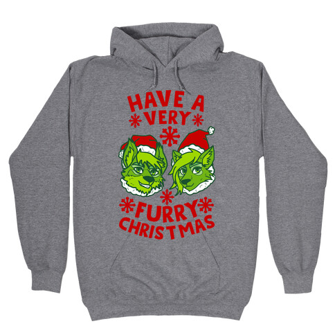 Have A Very Furry Christmas Hooded Sweatshirt