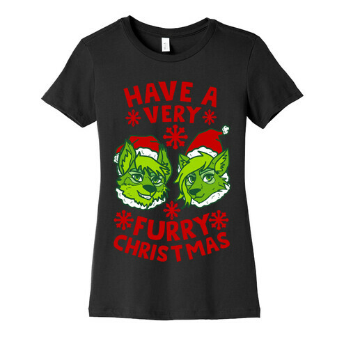 Have A Very Furry Christmas Womens T-Shirt