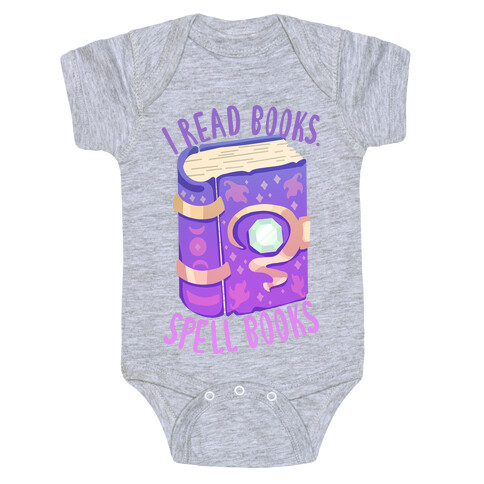 I Read Books. Spell Books Baby One-Piece