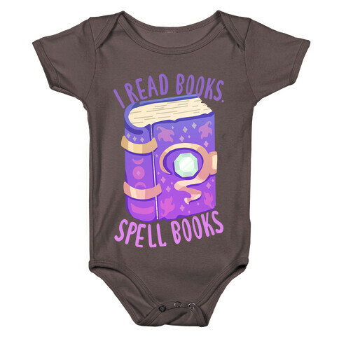 I Read Books. Spell Books Baby One-Piece