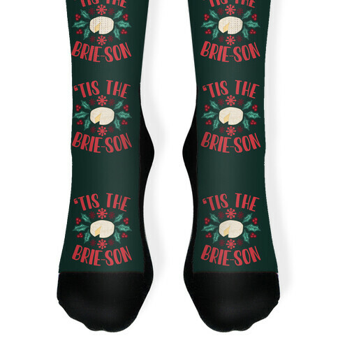 'Tis The Brie-son Sock