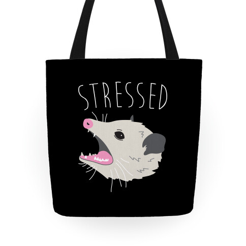 Stressed Opossum Tote