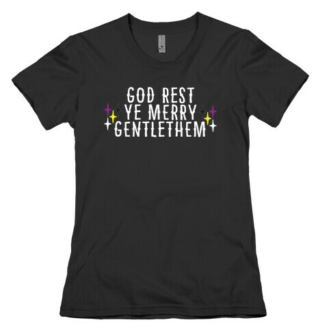 God Rest Ye Merry Gentlethem Womens T-Shirt