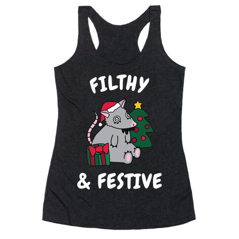 Filthy & Festive Racerback Tank Top