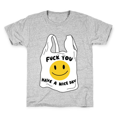 F*** You (Plastic Bag) Kids T-Shirt