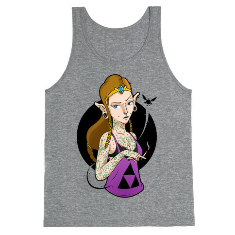 Punk Zelda Parody Tank Top