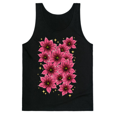 Poinsettia Bouquet Tank Top