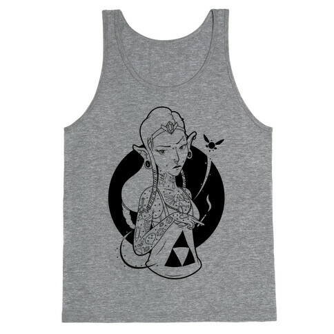 Punk Zelda Parody Tank Top