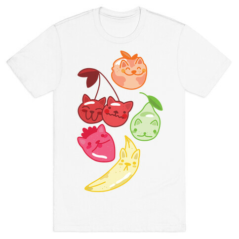 Kawaii Fruit Kitties T-Shirt