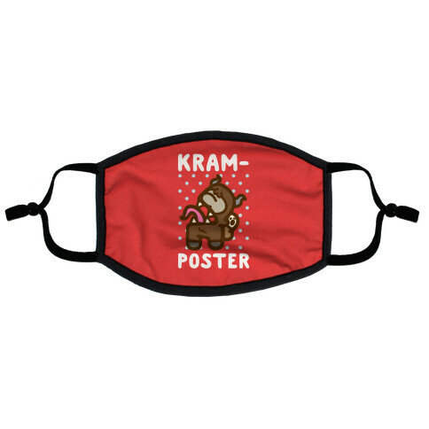 Kram-Poster Parody Flat Face Mask