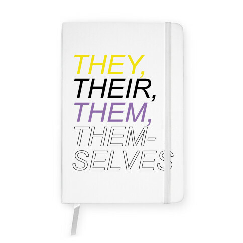 They Their Them Themselves Notebook