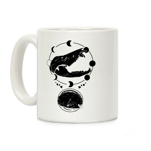 Occult Trash Possum Coffee Mug