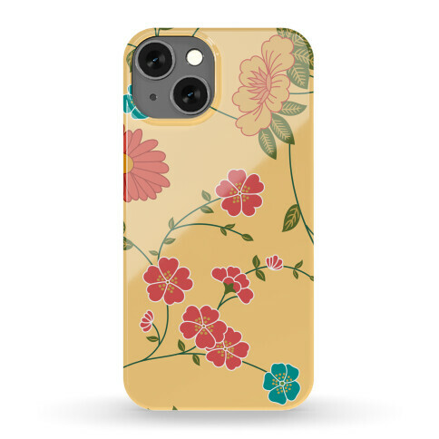 Pretty Floral Pattern Case Phone Case