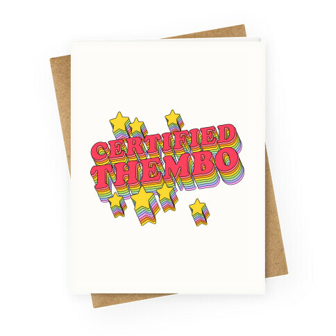 Certified Thembo  Greeting Card