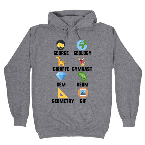 Gif And Friends Hooded Sweatshirt