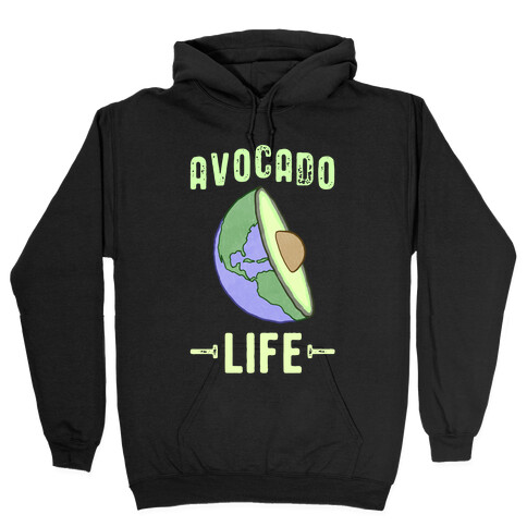 Avocado Life Hooded Sweatshirt