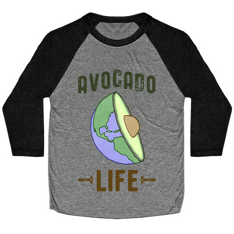 Avocado Life Baseball Tee