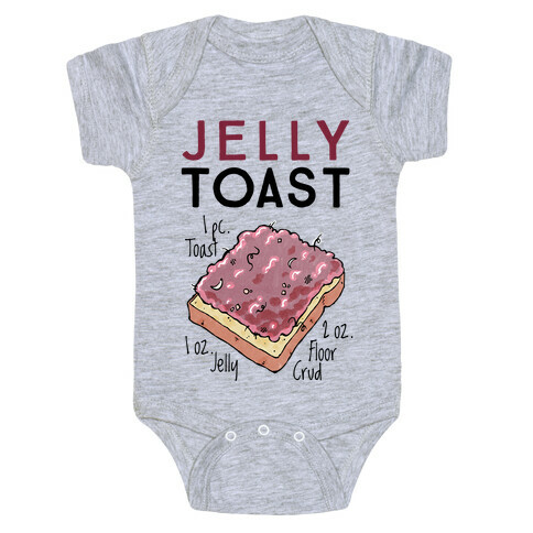Jelly Toast Recipe Baby One-Piece