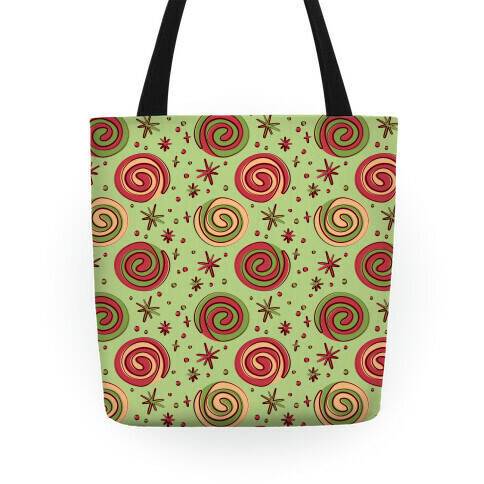 Christmas Pinwheel Cookies Tote