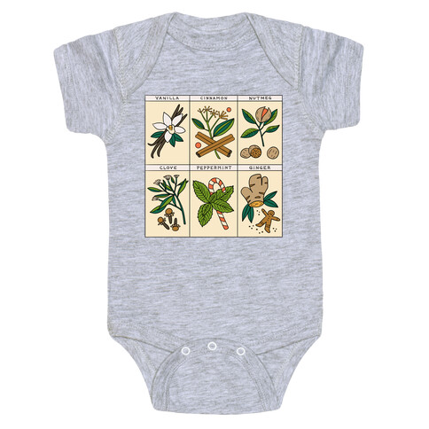 Holiday Spice Botanicals Baby One-Piece