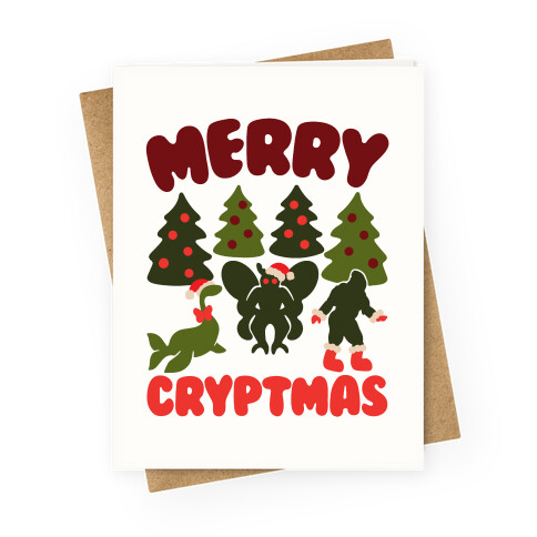 Merry Cryptmas Greeting Card