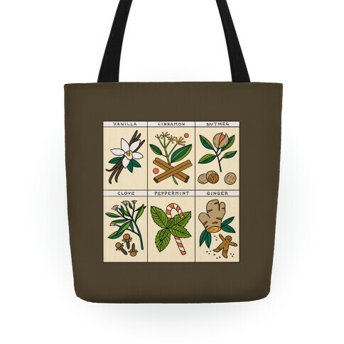 Holiday Spice Botanicals Tote