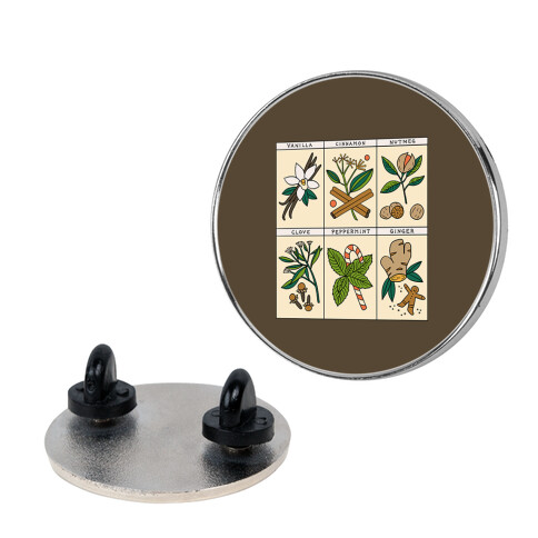 Holiday Spice Botanicals Pin