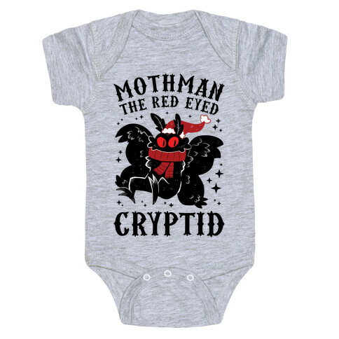 Mothman The Red Eyed Cryptid Baby One-Piece