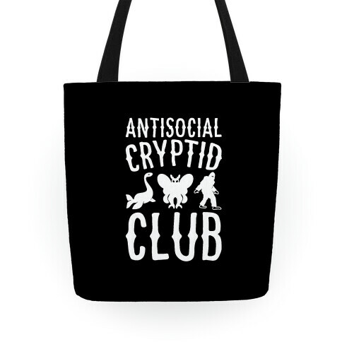 Antisocial Cryptid Club Tote
