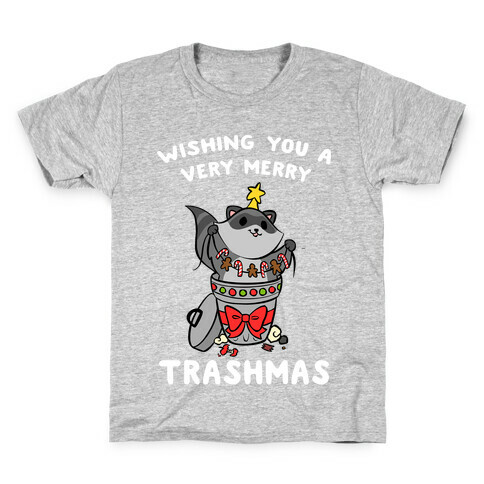 Wishing You A Very Merry Trashmas Kids T-Shirt