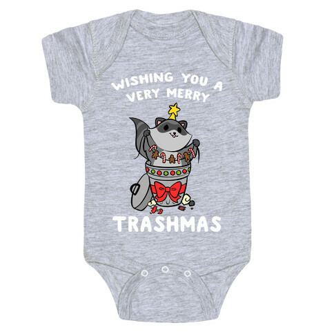 Wishing You A Very Merry Trashmas Baby One-Piece