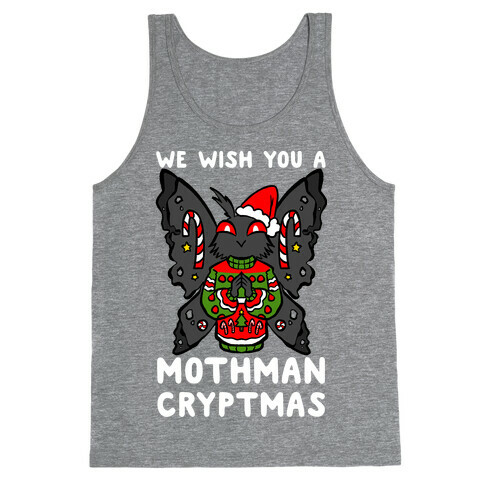 We Wish You A Mothman Cryptmas Tank Top