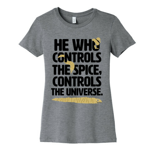 He Who Controls the Spice Womens T-Shirt