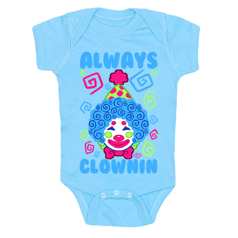 Always Clownin Baby One-Piece