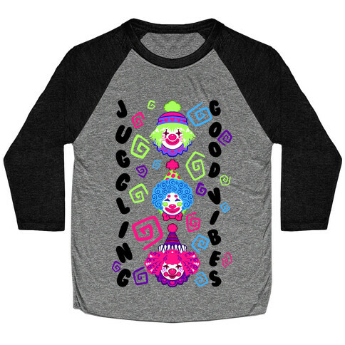 Juggling Good Vibes Baseball Tee