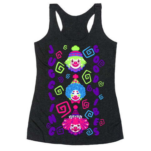 Juggling Good Vibes Racerback Tank Top