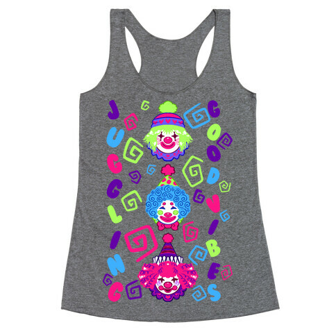 Juggling Good Vibes Racerback Tank Top