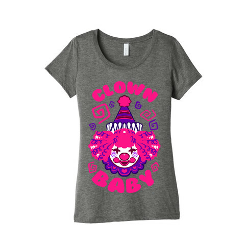 Clown Baby Womens T-Shirt