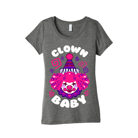 Clown Baby Womens T-Shirt