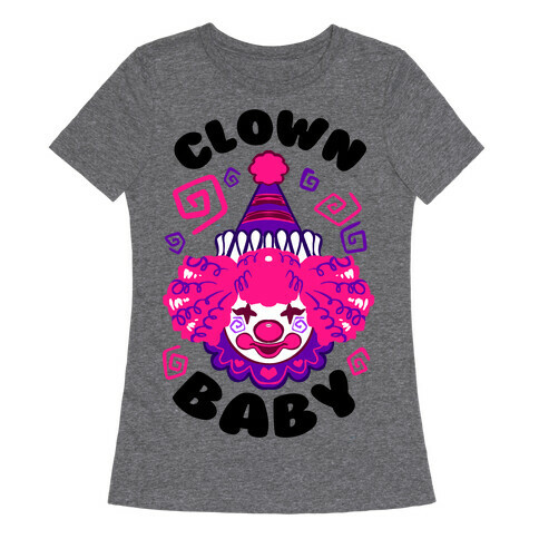 Clown Baby Womens T-Shirt