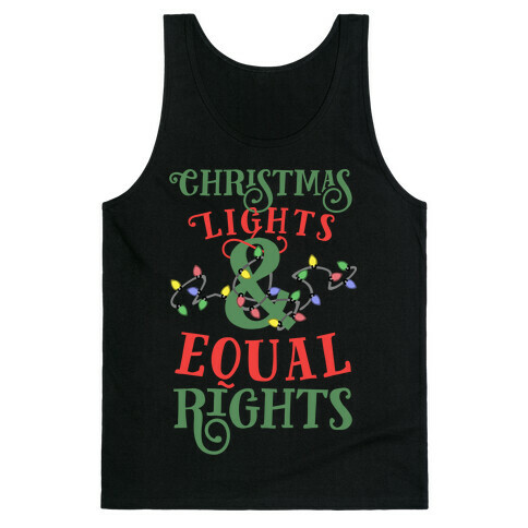 Christmas Lights & Equal Rights Tank Top