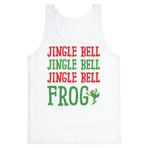 Jingle Bell Frog Tank Top