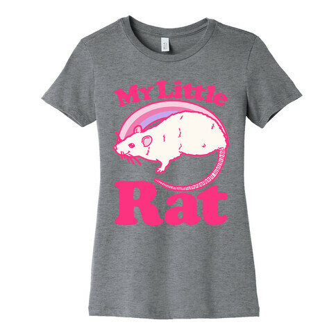 My Little Rat Parody Womens T-Shirt