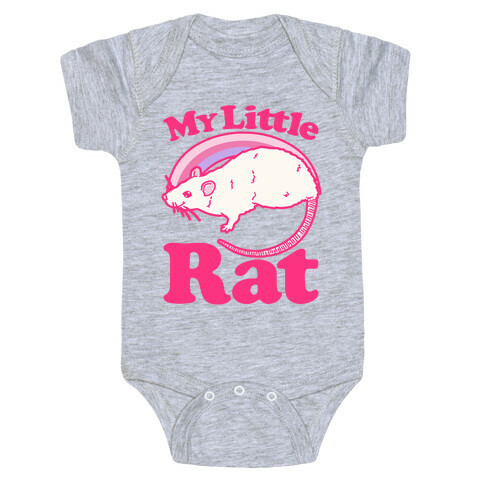 My Little Rat Parody Baby One-Piece